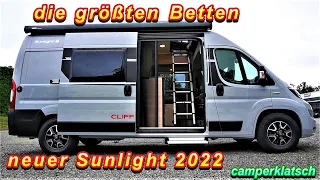 Wohnmobil Neuheiten 2022 🔥 Sunlight Cliff 600 RT Adventure Edition❗️Kastenwagen/Camper Test Roomtour