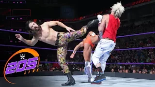 Amore vs. Alexander vs. Metalik vs. Nese vs Kendrick - Fatal 5-Way Match: WWE 205 Live, Sept 5, 2017