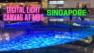 Digital Light Canvas at Marina Bay Sands, Singapore