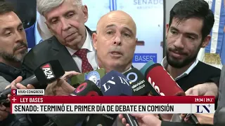 Bartolomé Abdala, Senador Nacional (LLA): "El objetivo es que la ley salga sin cambios"