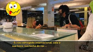 ADVOGADA INTERNACIONAL?😂Mulher humilha e agride jovens em ataque homofóbico dentro de padaria de SP