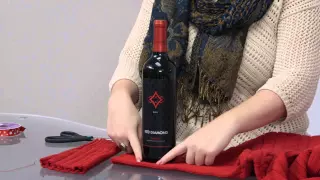 Sweater Wine Bottle Gift Bag - Holiday Party Ideas from Pure Romance