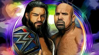 Goldberg vs Roman Reigns at elimination chamber // WWE universal championship  02/19/2022