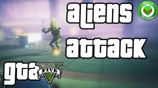 "GTA V" - Aliens Ataque - Alucinação total!!