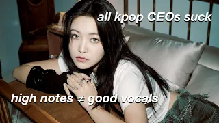 Kpop "opinions" (facts) that are objectively true