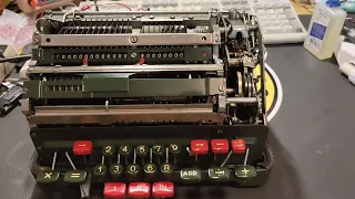 dividing by zero on a vintage mechanical calculator (Facit ESA-0)