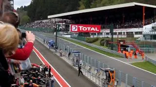 Renault F1 R30 @ Spa-Francorchamps. Amazing acceleration!!! 1080p HD