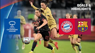 HIGHLIGHTS | FC Bayern Munich vs. FC Barcelona -- UEFA Women's Champions League 2022-23 (Español)