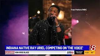 Indiana Native Ray Uriel competing on "The Voice"