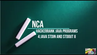 4:Java Stdin and Stdout ll || Hackerrank java solutions.