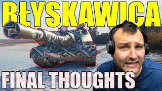 My Final Thoughts About The Błyskawica in World of Tanks!