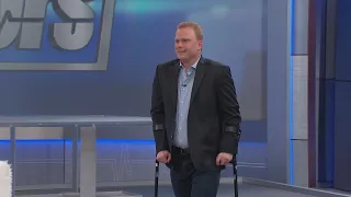 Paralyzed Hockey Player Walks Again!
