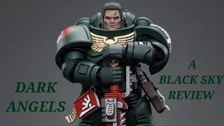 Joytoy Warhammer 40k Dark Angels Intercessor Brother Asharr 1:18 Scale Action Figure Review