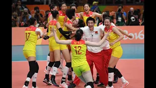 Golden Moment | Gold Medal Point - China v Serbia Final Volleyball Match of Olympic Rio 2016