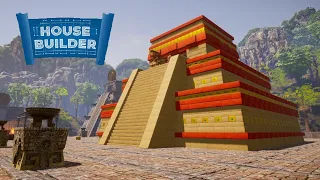 Building An Aztec Temple In New Update ~ House Builder