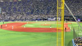 藤川球児vs大和　横浜スタジアムレフトスタンド　ホームラン　2020/10/31阪神対DeNA