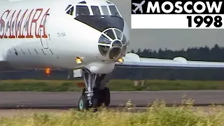 1 HOUR Plane Spotting Memories from MOSCOW Airport (1998)