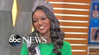 Miss USA Deshauna Barber Visits 'GMA'