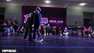 [TOP4] FUNKY BOY vs B-FLOW / Bboy 1vs1 Battle / TITAN CREW - 12TH ANNIVERSARY JAM