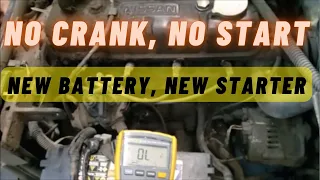 No Crank, No Start, New Battery, New Starter