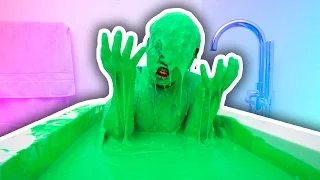 SLIME BATH CHALLENGE!