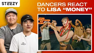 Dancers React to BLACKPINK LISA - 'MONEY' PERFORMANCE VIDEO | STEEZY.CO