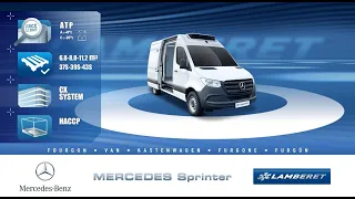 MERCEDES Sprinter refrigerated van