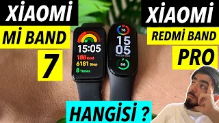 Xiaomi Mi Band 7 vs Redmi Band Pro - BÜYÜK KAPIŞMA!💣