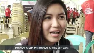 Students on voting according to poll ratings