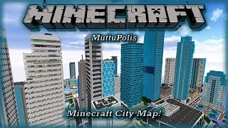 Minecraft Amazing Modern City Map! "MattuPolis" (PC Download)