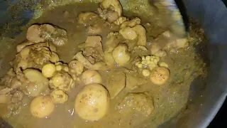 Chicken Egg Yolk Curry/ Unlaid chicken egg Masala |Baby eggs