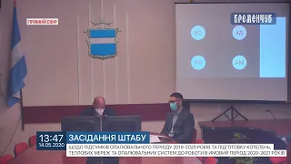 Міськвиконком. Засідання штабу щодо підсумків проходження опалювального періоду 2019-2020 років