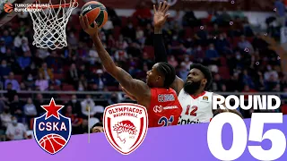 Clyburn leads CSKA to 4th victory! | Round 5, Highlights | Turkish Airlines EuroLeague