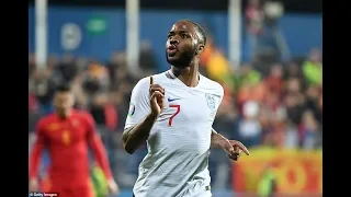 Montenegro vs England Euro 2020 qualifiers STERLING SHINES