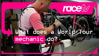 DAY IN A LIFE OF A TOUR MECHANIC | Tour de France: Stage 20 | RaceTV | EF Education-EasyPost