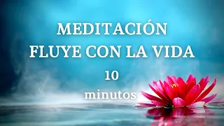🌾 Meditación guiada 10 MINUTOS para FLUIR con la VIDA 🌾