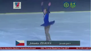 Johanka Žilková - Juvenile girls 9, Tirnavia Riedell Cup 2017