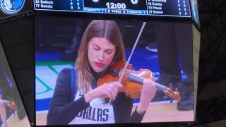 Dallas Symphony Orchestra National Anthem Dallas Mavericks vs Minnesota Timberwolves 2/13/23