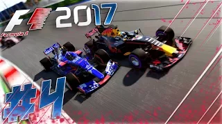 F1 2017 КАРЬЕРА - ПЕРВЫЙ ШТРАФ И РЕАЛИЗАЦИЯ НОВЫХ ЭЛЕМЕНТОВ