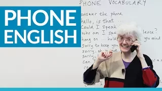 Real English: Speaking on the phone