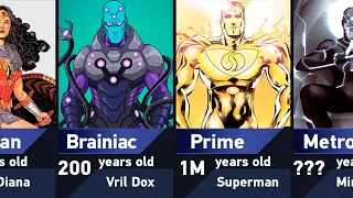 Oldest DC Characters