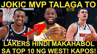 Lakers Di MAKAHABOL sa Top 10 ng West! Jokic MVP Game Nanaman! Grizz 11 STRAIGHT na!