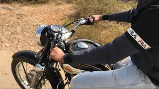 बुलेट बाइक चलाना सीखो - How To Ride Royal Enfield Bullet 350 or Classic 350