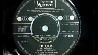 BOBBY COMSTOCK - I'm A Man - UNITED ARTISTS UP 1086 - UK 1965 Mod Garage Beat R&B Dancer