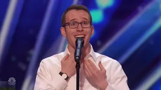 80 America's Got Talent 2016 Ilan & Josh The Cool Duet   Wait For It Full Audition Clip S11E06