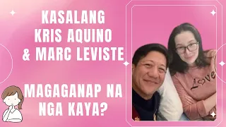 VLT : Kasal Nina KRIS AQUINO at MARC LEVISTE || Magaganap Nga Kaya? #krisaquino #krisaquinoupdate