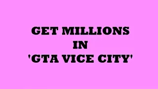 Money cheat codes for gta vice city!!! Get $999999999 in just 15 minutes