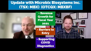 Microbix on Revenue Growth for Fiscal Year 2021, Barriers to Entry and Supporting COVID Diagnostics