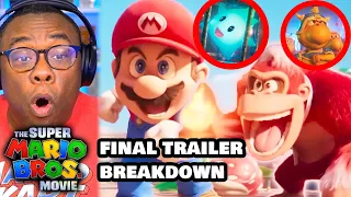 Super Mario Bros. Movie Final Trailer BREAKDOWN & EASTER EGGS! Sequels & Spin-Off Movies? Mario Day