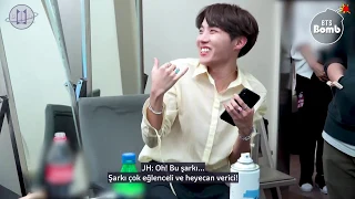 [Türkçe Altyazılı] [BANGTAN BOMB] j-hope & V reaction to TXT Cat & Dog